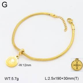 2B2004548bbml-355  Stainless Steel Bracelet