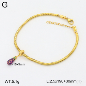 2B3004118bbml-355  Stainless Steel Bracelet