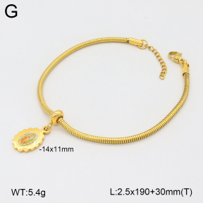 2B3004123bbml-355  Stainless Steel Bracelet