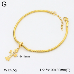 2B4005085bbml-355  Stainless Steel Bracelet