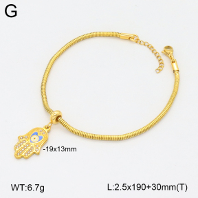 2B4005087bbml-355  Stainless Steel Bracelet