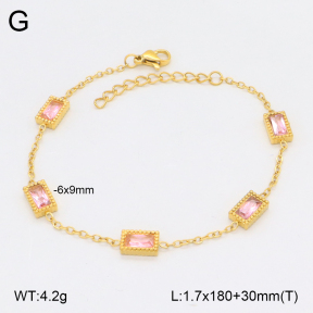 2B4005100abol-642  Stainless Steel Bracelet