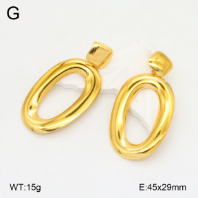 2E2006236vbmb-434  Stainless Steel Earrings