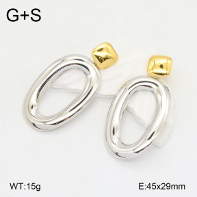 2E2006237vbmb-434  Stainless Steel Earrings