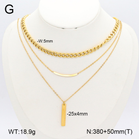 2N2006498bbov-749  Stainless Steel Necklace