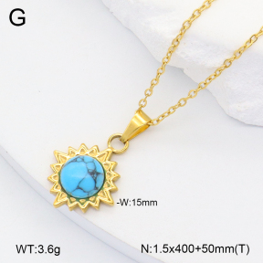 2N4004482aakl-749  Stainless Steel Necklace