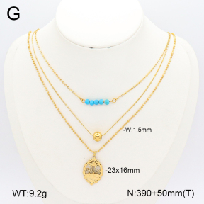 2N4004493bbov-749  Stainless Steel Necklace