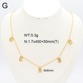 2N4004530abol-642  Stainless Steel Necklace