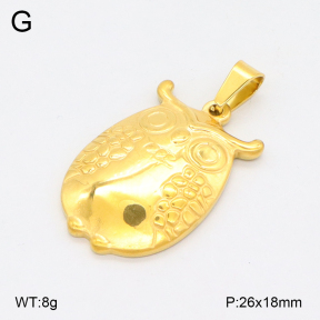 2P2004633aajl-355  Stainless Steel Pendant