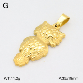 2P2004634aajl-355  Stainless Steel Pendant