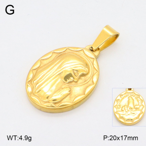 2P2004650aajl-355  Stainless Steel Pendant