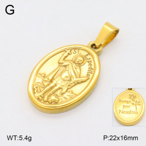 2P2004653aajl-355  Stainless Steel Pendant