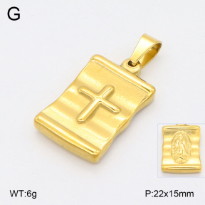 2P2004654aajl-355  Stainless Steel Pendant