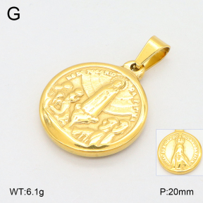 2P2004657aajl-355  Stainless Steel Pendant