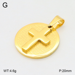 2P2004661baka-355  Stainless Steel Pendant