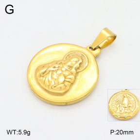 2P2004663aajl-355  Stainless Steel Pendant