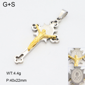 2P2004676ablb-355  Stainless Steel Pendant