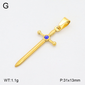 2P4001294aajl-355  Stainless Steel Pendant