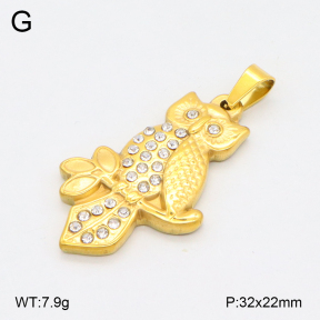 2P4001297baka-355  Stainless Steel Pendant