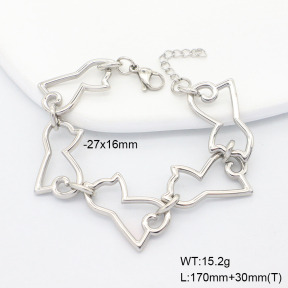 6B2004398bhva-908  Stainless Steel Bracelet