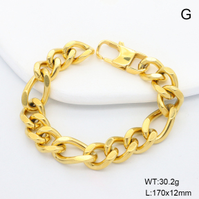 6B2004405bbov-908  Stainless Steel Bracelet