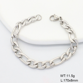 6B2004408aajl-908  Stainless Steel Bracelet
