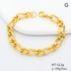 6B2004411vbll-908  Stainless Steel Bracelet