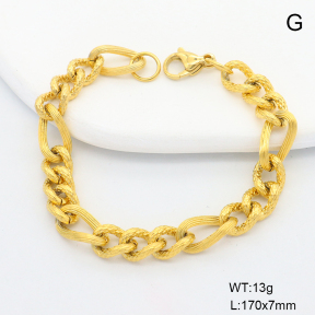 6B2004413vbll-908  Stainless Steel Bracelet