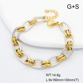 6B2004418ahjb-908  Stainless Steel Bracelet