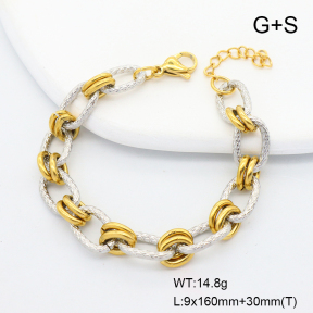 6B2004421ahjb-908  Stainless Steel Bracelet