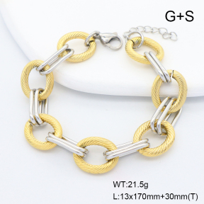 6B2004425ahjb-908  Stainless Steel Bracelet