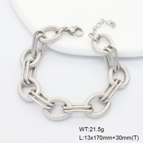 6B2004427bhia-908  Stainless Steel Bracelet