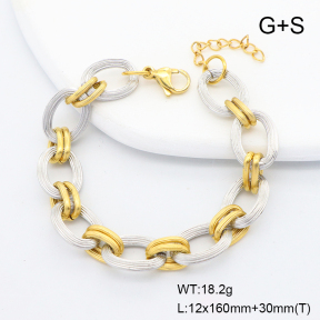 6B2004437ahjb-908  Stainless Steel Bracelet