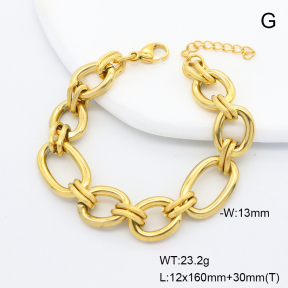 6B2004444vhkb-908  Stainless Steel Bracelet