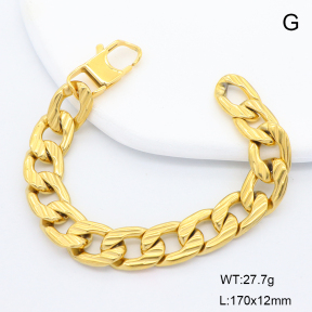 6B2004452bbov-908  Stainless Steel Bracelet