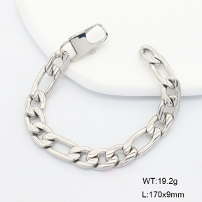 6B2004455ablb-908  Stainless Steel Bracelet
