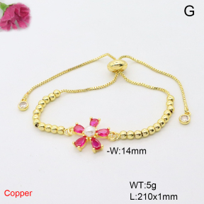 F6B406873ablb-L017  Fashion Copper Bracelet