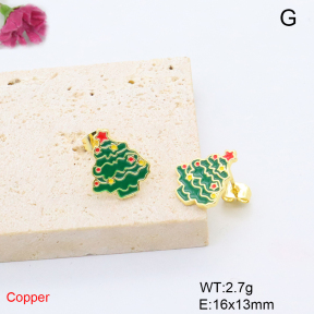 F6E302094baka-L017  Fashion Copper Earrings