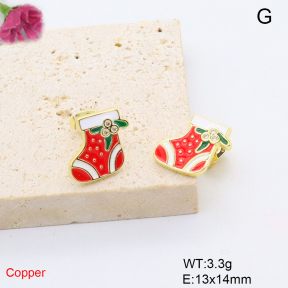 F6E302095baka-L017  Fashion Copper Earrings