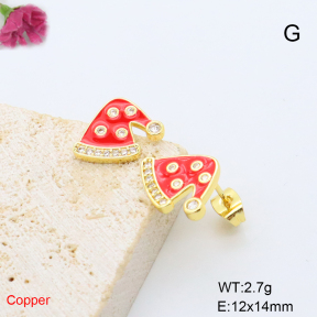 F6E302097baka-L017  Fashion Copper Earrings