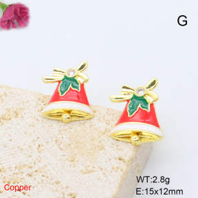 F6E302100baka-L017  Fashion Copper Earrings