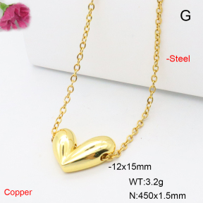 F6N201024vaia-L017  Fashion Copper Necklace