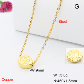 F6N201025vaia-L017  Fashion Copper Necklace