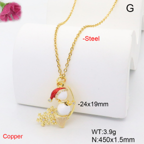 F6N301672vail-L017  Fashion Copper Necklace