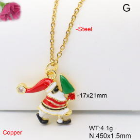 F6N301674vail-L017  Fashion Copper Necklace