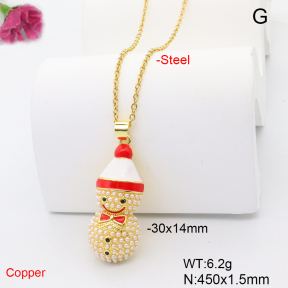 F6N301675vbmb-L017  Fashion Copper Necklace