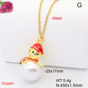 F6N301676avja-L017  Fashion Copper Necklace