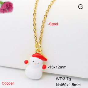 F6N301679vaia-L017  Fashion Copper Necklace