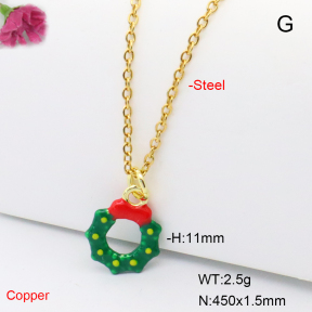 F6N301680vaia-L017  Fashion Copper Necklace