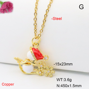 F6N301682avja-L017  Fashion Copper Necklace
